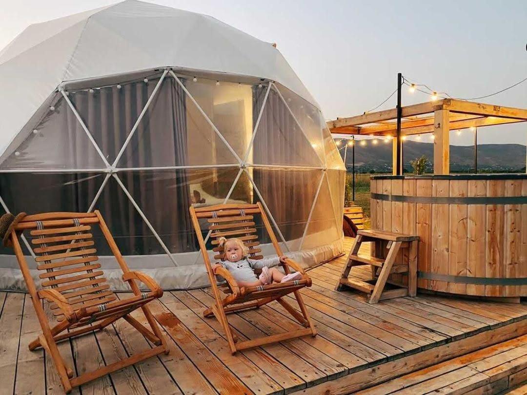 Jewelberry Glamping Hotel Tbilisi Mtsʼkhetʼa 外观 照片