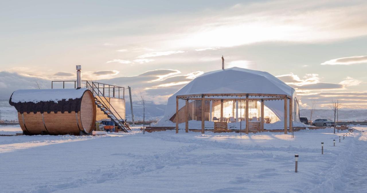 Jewelberry Glamping Hotel Tbilisi Mtsʼkhetʼa 外观 照片