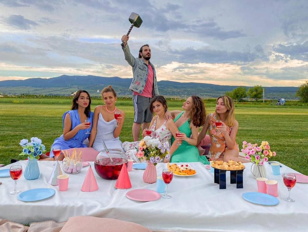 Jewelberry Glamping Hotel Tbilisi Mtsʼkhetʼa 外观 照片