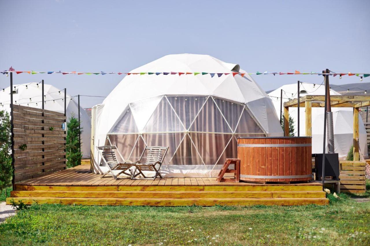 Jewelberry Glamping Hotel Tbilisi Mtsʼkhetʼa 外观 照片