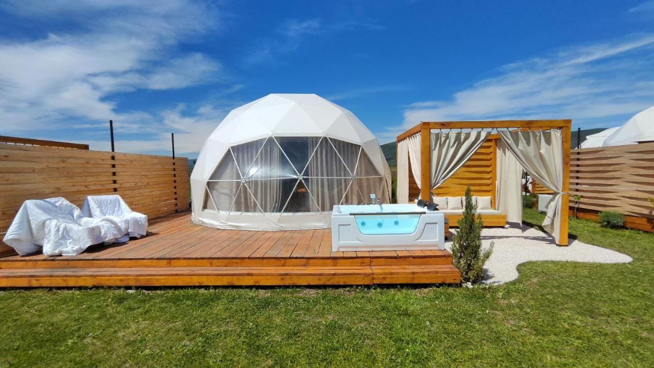 Jewelberry Glamping Hotel Tbilisi Mtsʼkhetʼa 外观 照片